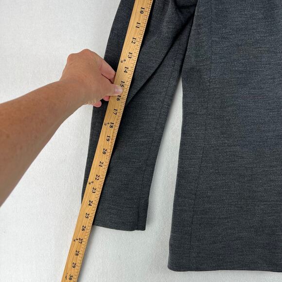 Holland & Sherry Blazer Mens Size 42R Gray Two-Button Merino Wool Red Lining - Picture 9 of 10